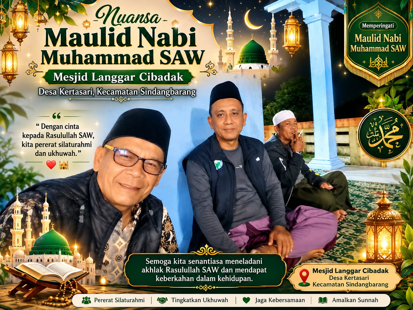 Maulid Nabi Muhammad SAW 1448 Hijriah